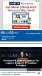 Mobile Screenshot of admin.hurriyetdailynews.com